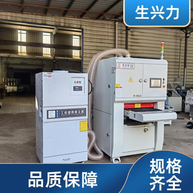 双面倒角一体 钣金拉丝机 程度高 匠心制作 生兴力