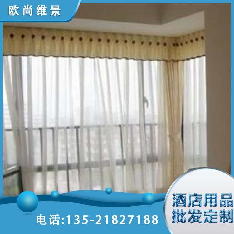 防辐射窗帘抗干扰防信息 印花纯色遮光 欧尚维景