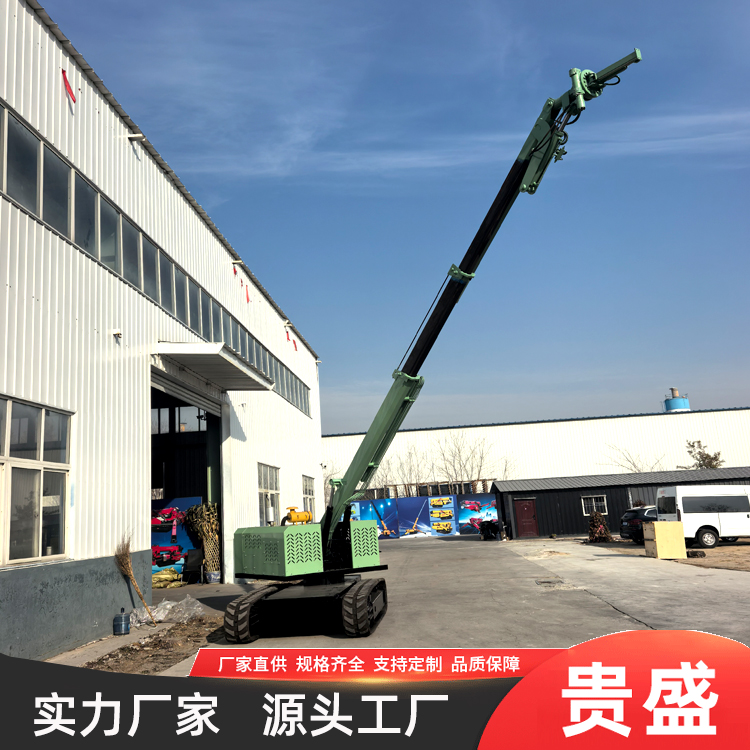 履带式喷洒车 自走喷漆车 遥控履带底盘喷漆喷雾车 贵盛