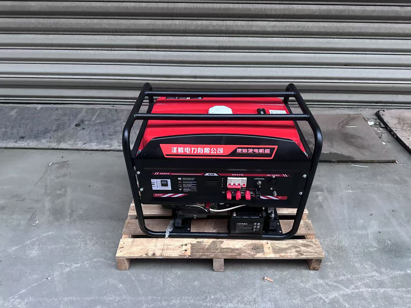 5KW汽油发电机组 SH6500E 自然灾害应急备用电源 足功率 性能稳定