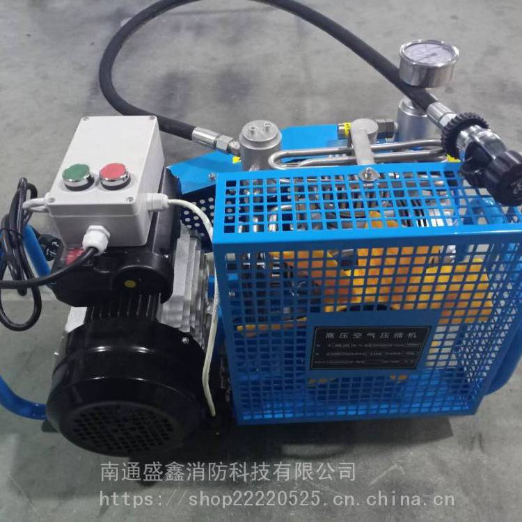 JZAX100/E 潜水充气泵 100L呼吸瓶压缩机 空气填充泵 电机驱动