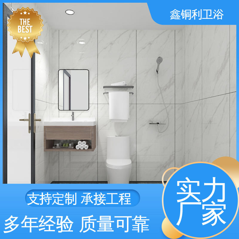 快拼式公寓 干湿分离 整体卫浴房 防水防潮 鑫铜利厂家
