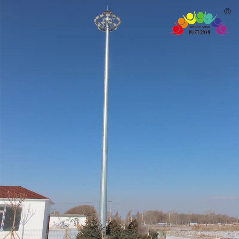 升降式高杆灯中杆灯 服务区道路照明LED路灯厂家博尔勃特