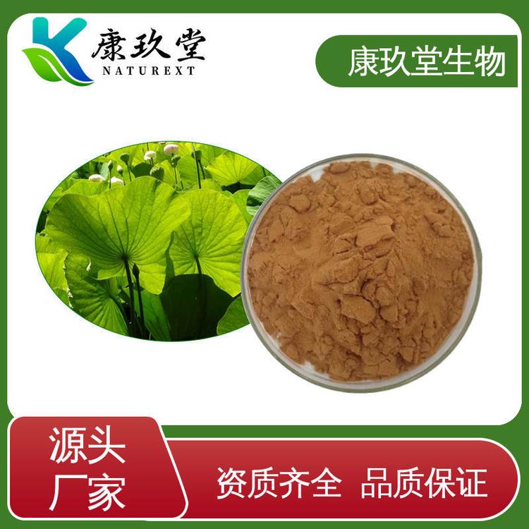 荷叶植物提取物 棕色粉末 5%荷叶黄酮 Lotus Leaf Extract 康玖堂