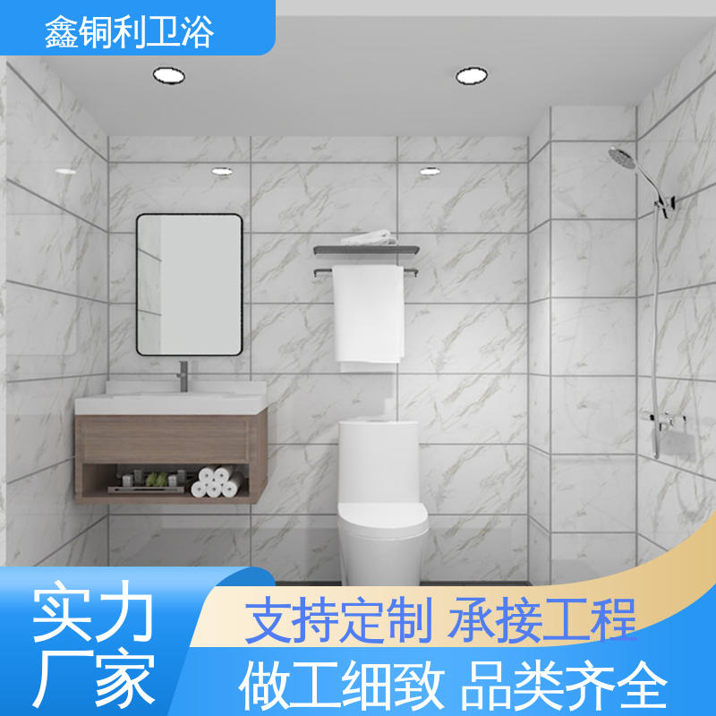 鑫铜利厂家 可承接工程 快拼式公寓 集成整体卫生间 货源充足