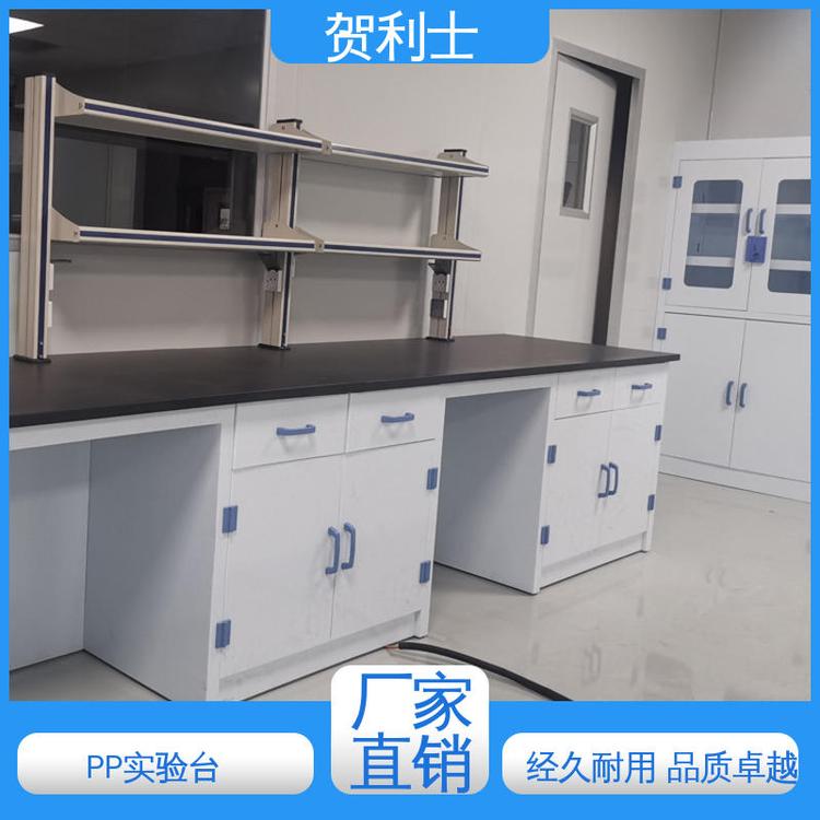 食品药品生产研发 耐强酸强碱试验台 可按需定制 PP实验台柜 厂家直供