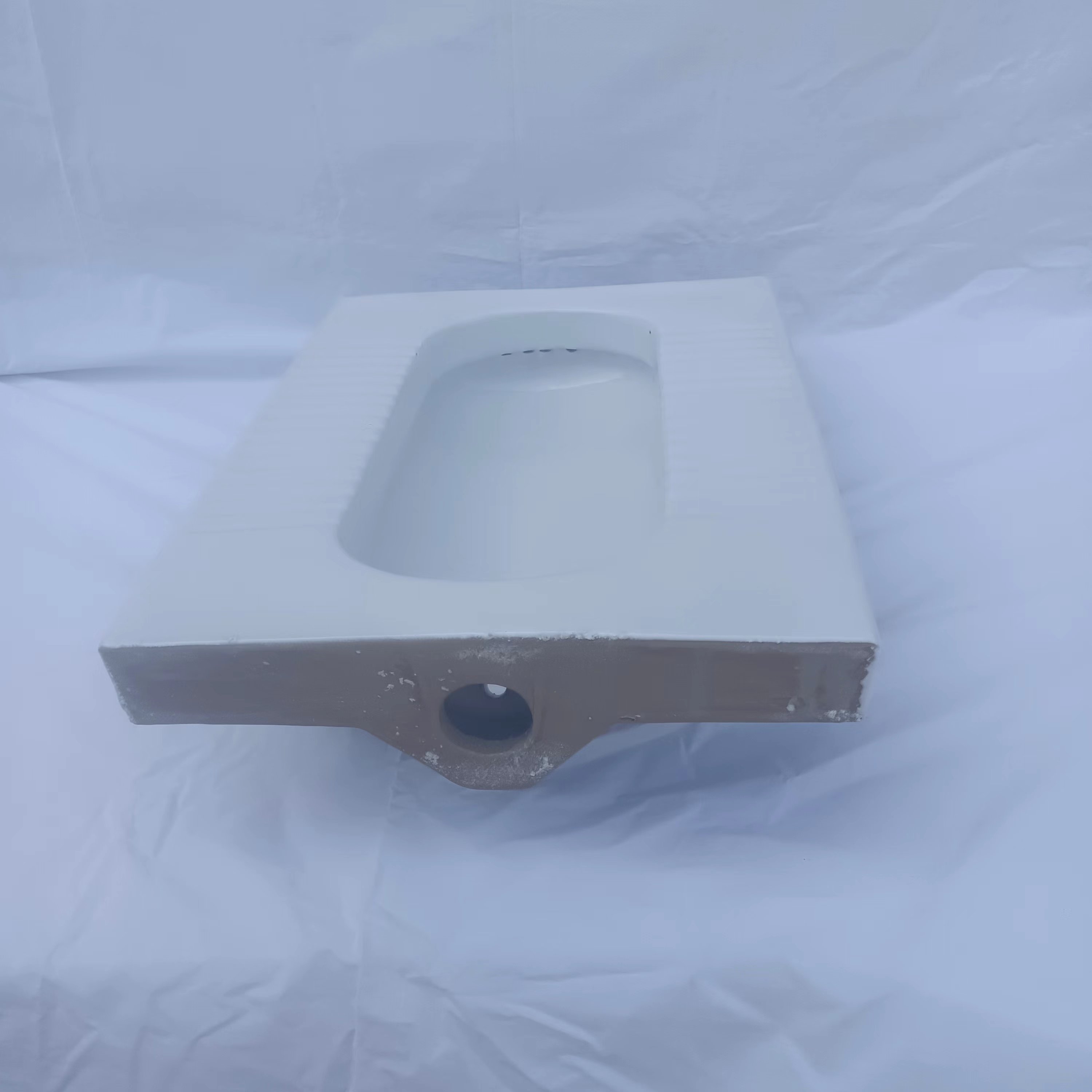 陶瓷蹲便器厂家 工程款s弯大便器农厕改造用直冲蹲坑