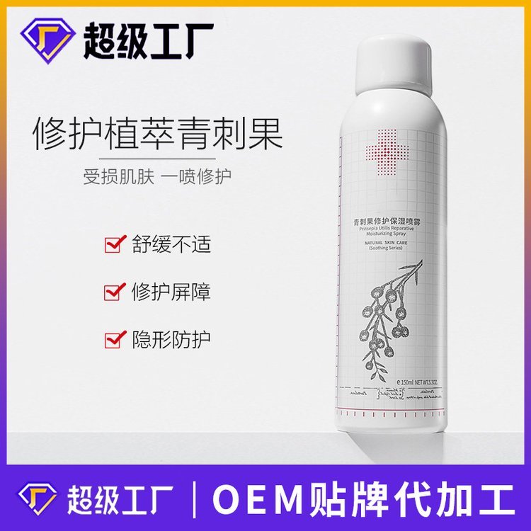 玻尿酸补水喷雾保湿爽肤水护肤化妆水OEM加工