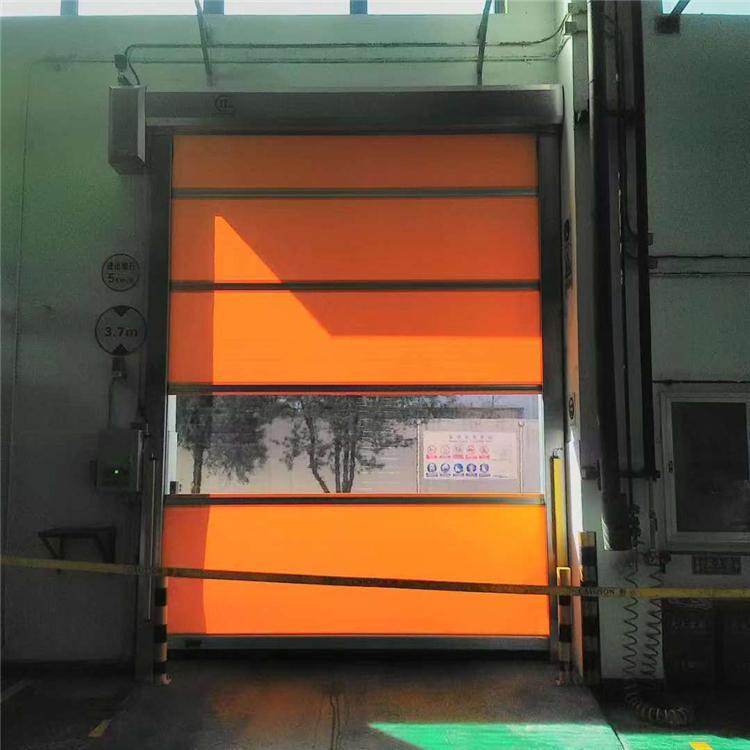 阔海 厂家车间卷帘门 工业 保温抗风快速门 复合钢质