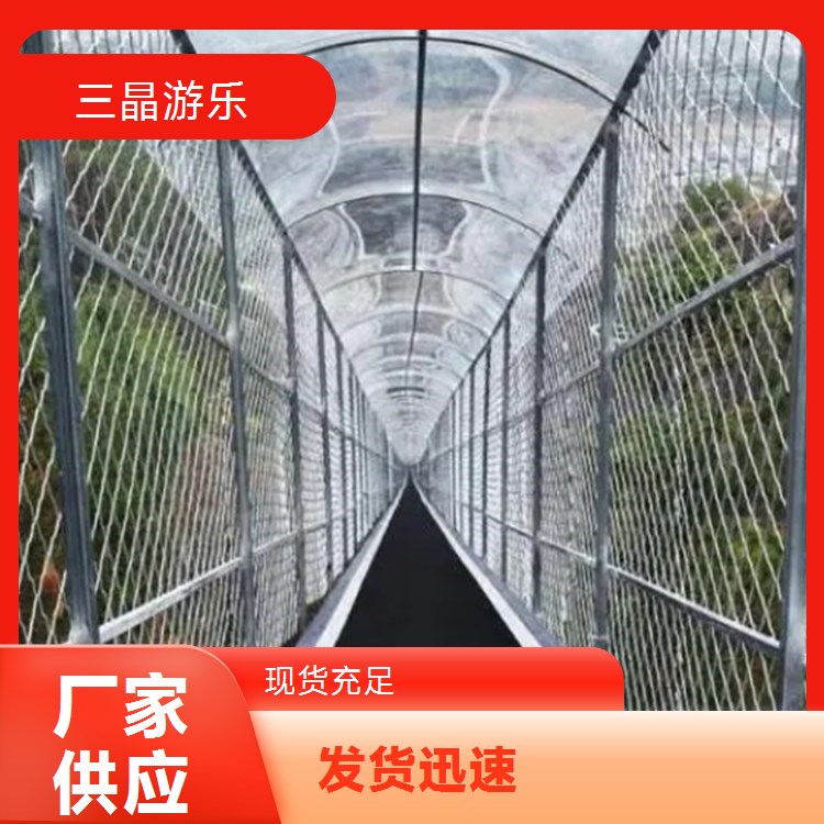 景区载人运输带设备 高效节能游客输送带四季观景