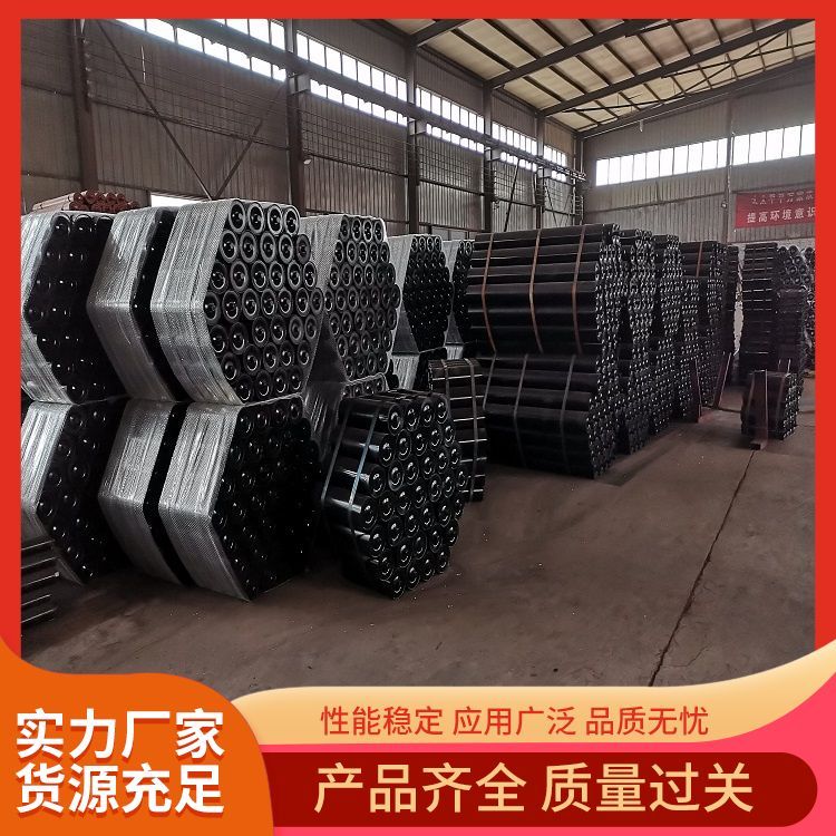平行无动力托辊 矿用输送机缓冲托辊 输送皮带用