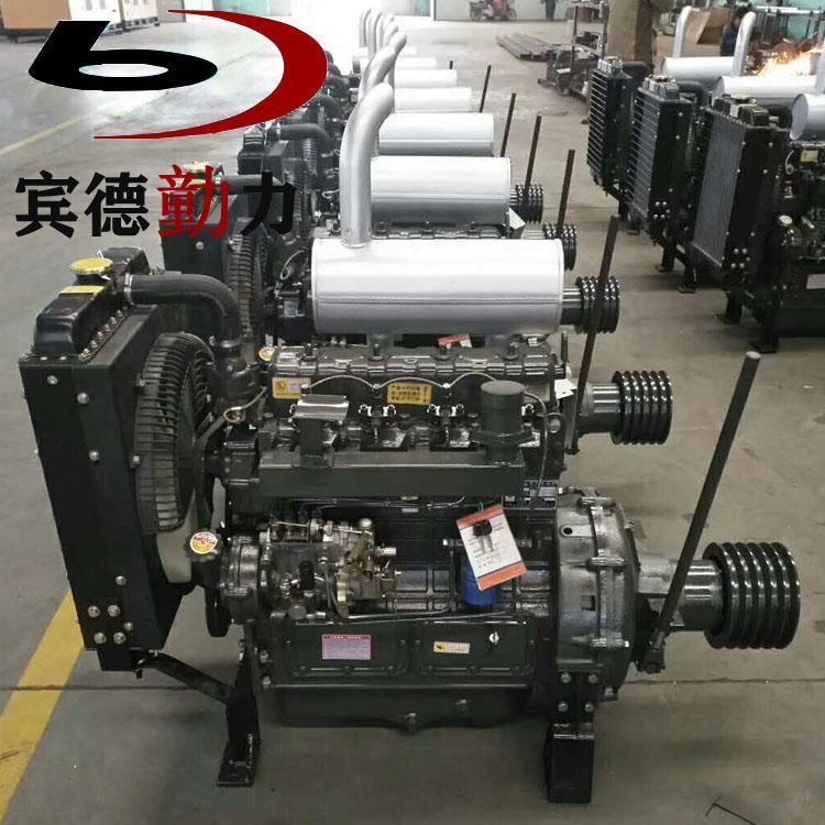ZH4100P柴油发动机配罗茨风机 55马力1800转 宾德动力