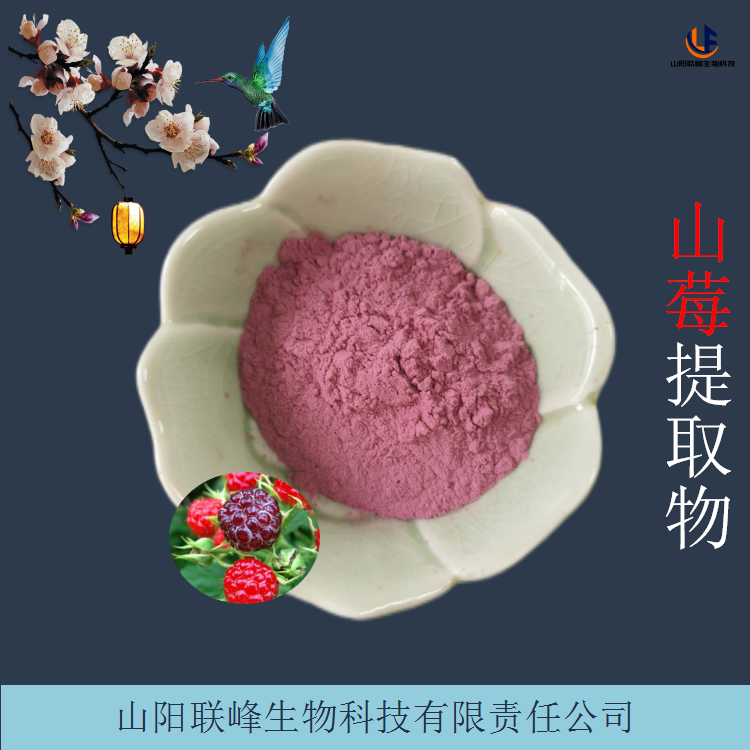 山莓提取物 鲜榨树莓果汁粉 食品饮料原料粉 水溶性粉末