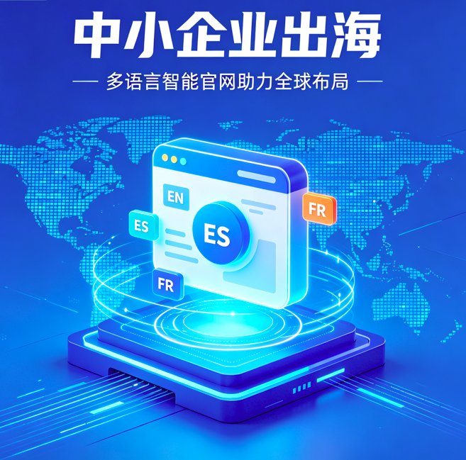中小企业出海正当时：智能建站，一键搞定多语言+全球访问