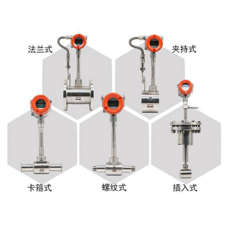 博锐 燃气煤气测量 涡街流量计接线图 高效节能 性价比高