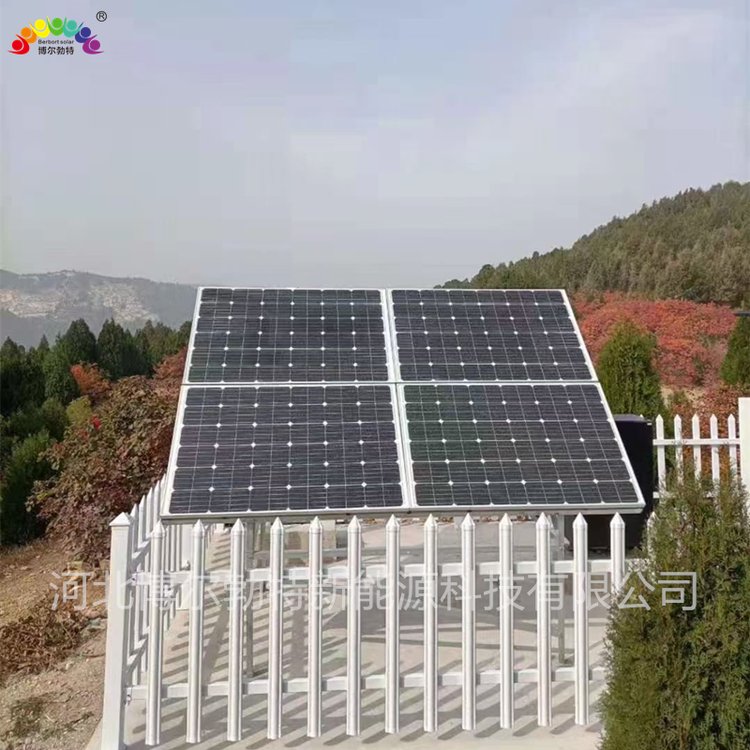博尔勃特无电地区光伏发电系统 森林防火太阳能离网供电系统厂家