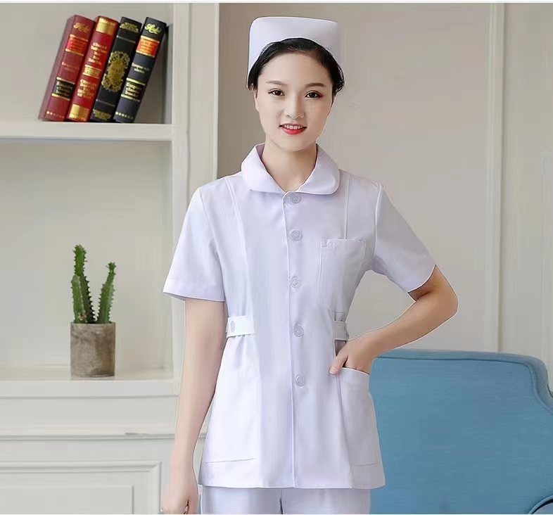 分体翻领护士服 颜色可多选 医护人员工作服 可定制logo