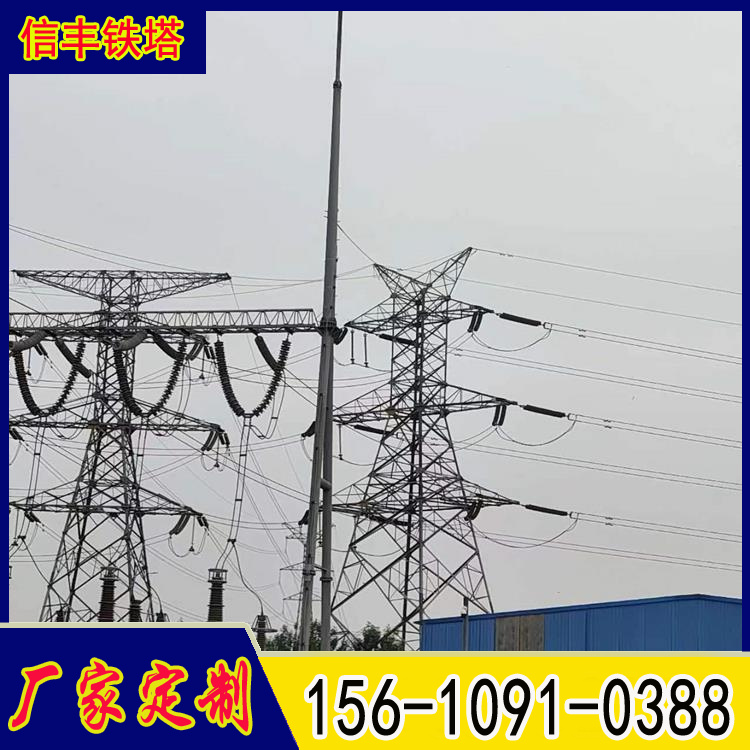 变电站塔 双回路电力角钢塔 35KV 电力塔 110KV电力铁塔 信丰