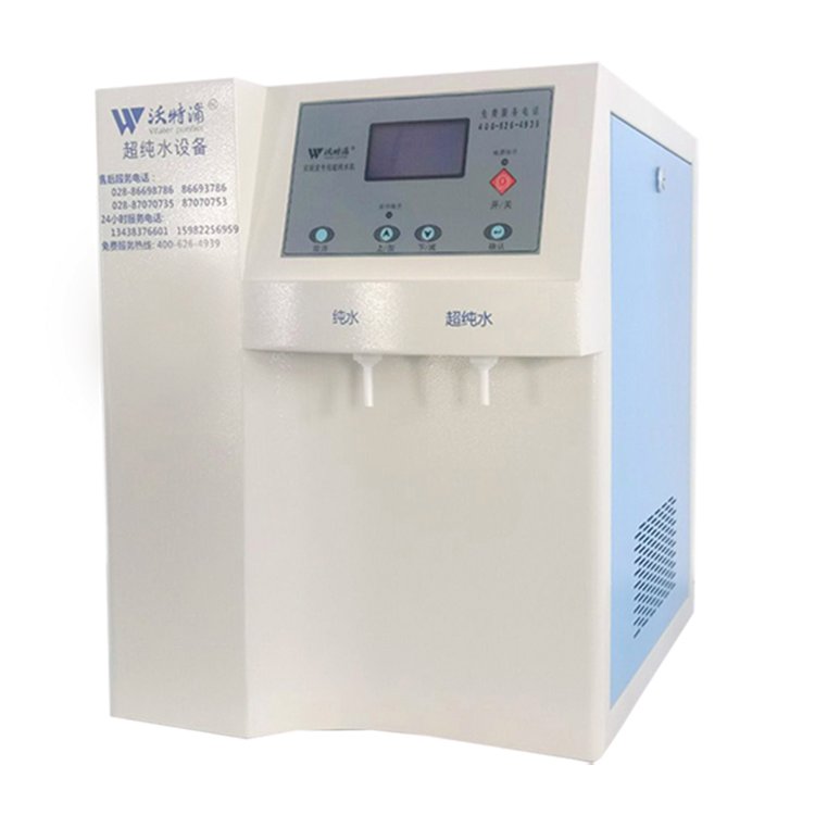 标准型实验室超纯水机 两种水质 专用超纯水设备 净化水质 厂家
