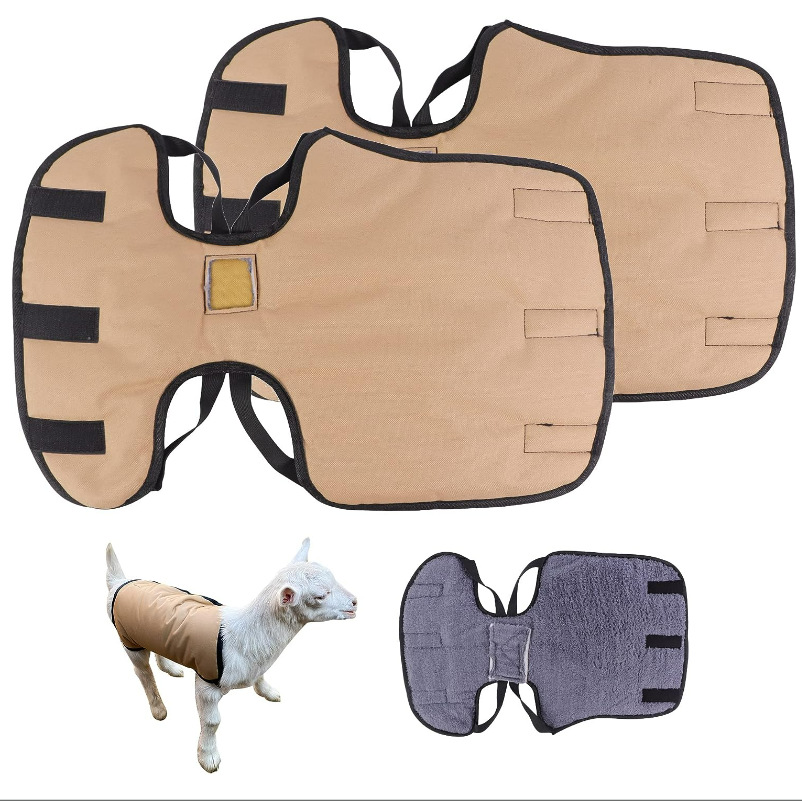 小羊仔毛毯保暖山羊外套冬季山羊用品山羊毛毯Goat blanket