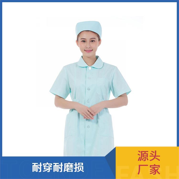 豪派服饰生产医护服厂家蓝色 粉红色护士服耐穿耐磨损