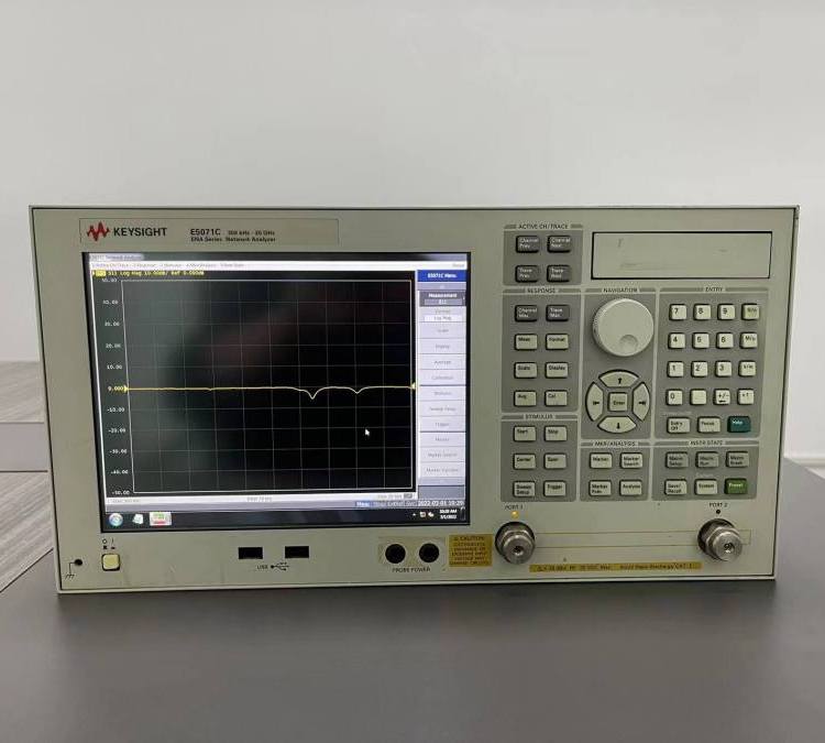 Agilent 安捷伦E5071C网络分析仪8.5G二手回收维修租赁