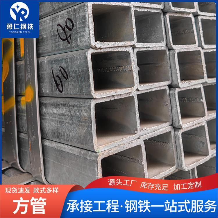 厂家直供方矩管热轧冷拔黑料方管 精选镀锌管 可定制方通Q235材质