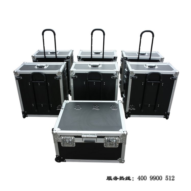 壹善达铝合金包装箱仪器箱坚固美观工具箱拉杆箱_定做