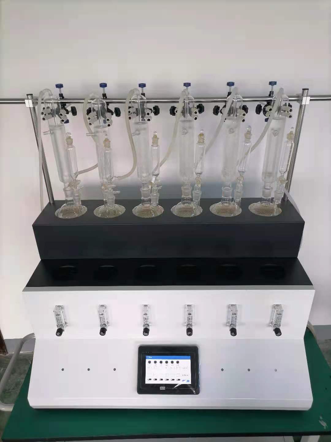 伍跃仪器 氨氮自动蒸馏装置国产中药蒸馏机 WY-ZL6B