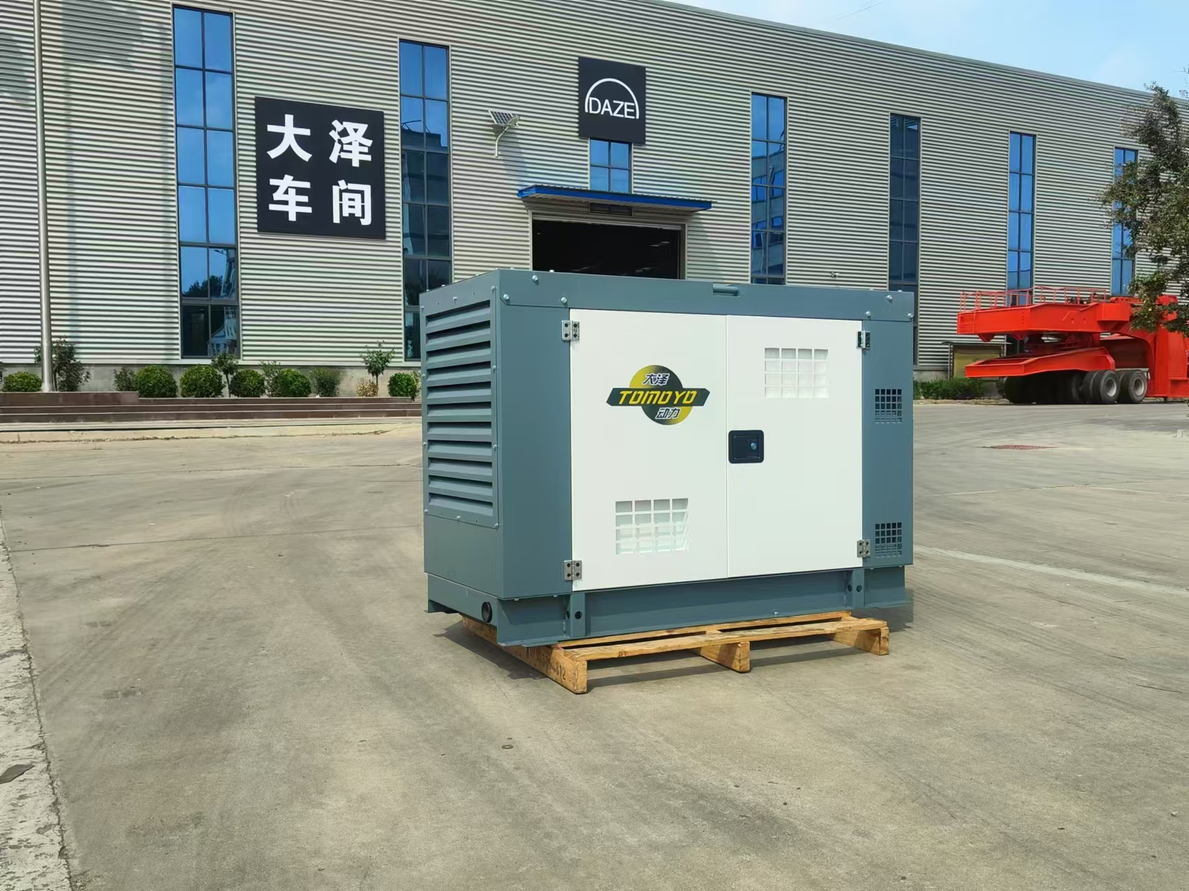养殖场用静音40kw柴油发电机停电自启动大泽动力厂家 三相四线无刷