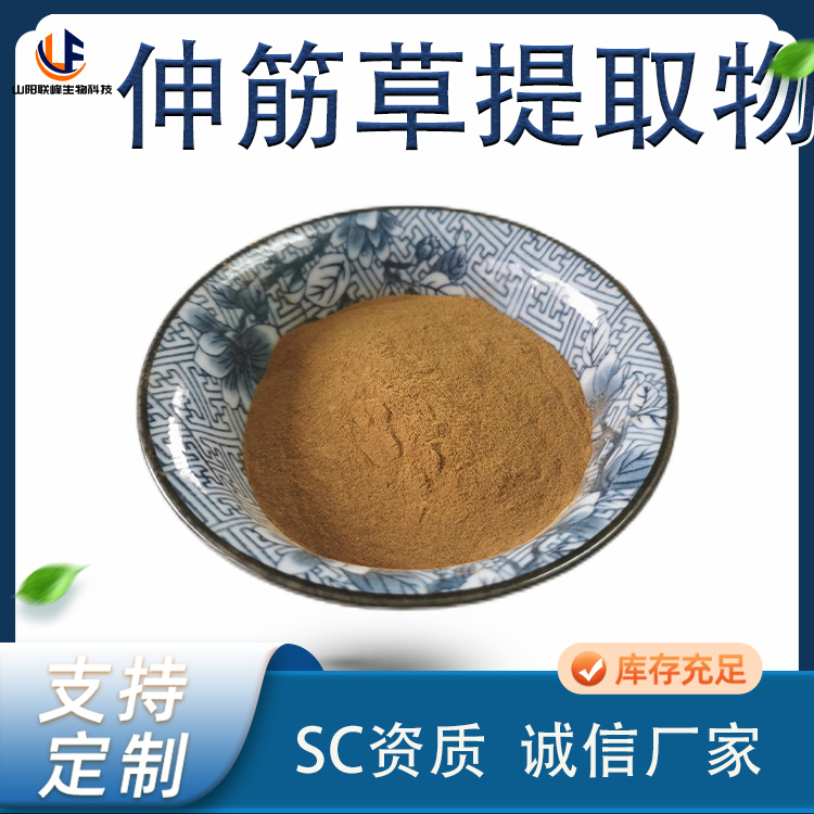伸筋草提取物 棕黄粉末状 溶于水 TLC检测 国标品质 全年供应 浓缩提取
