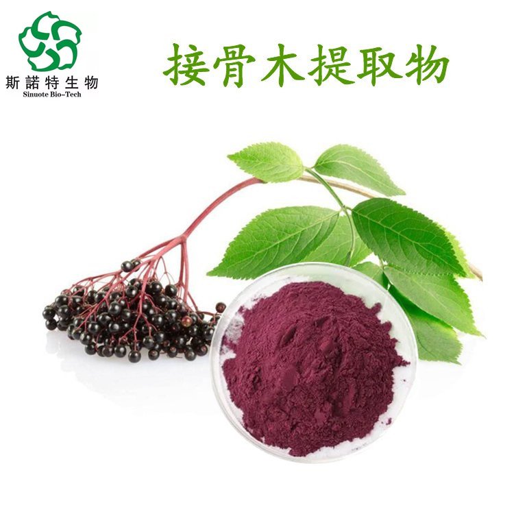 斯诺特 接骨木莓提取物 紫红色粉末 溶于水 原料粉