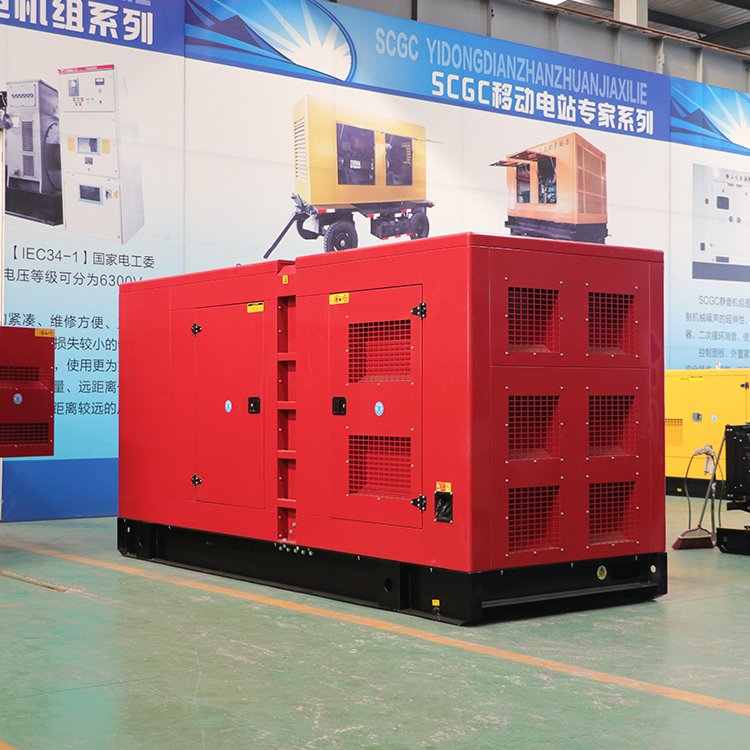 户外施工用强劲动力运行稳定静音式柴油发电机组 噪音小启动快