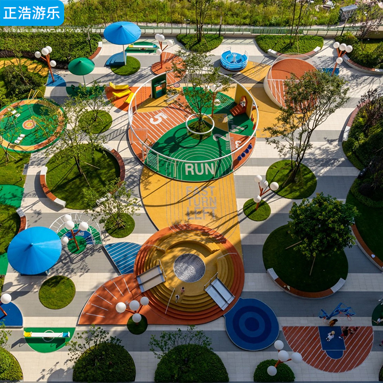 大型户外非标无动力游乐设备 环形廊架秋千组合 公园创意游艺设施
