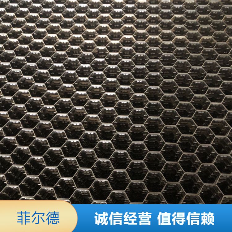 菲尔德 碳化硅龟甲网 耐高温钢板网 耐火材料管道大型炉内用