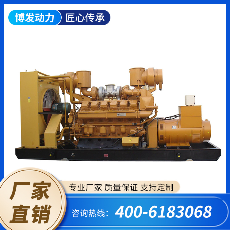 700 800 900kw1000kw燃气发电机组 大功率天然气发电机 安全环保