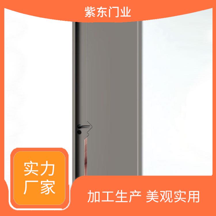 生态零度木门 简约百搭 紫东门业 支持定制 防潮防裂