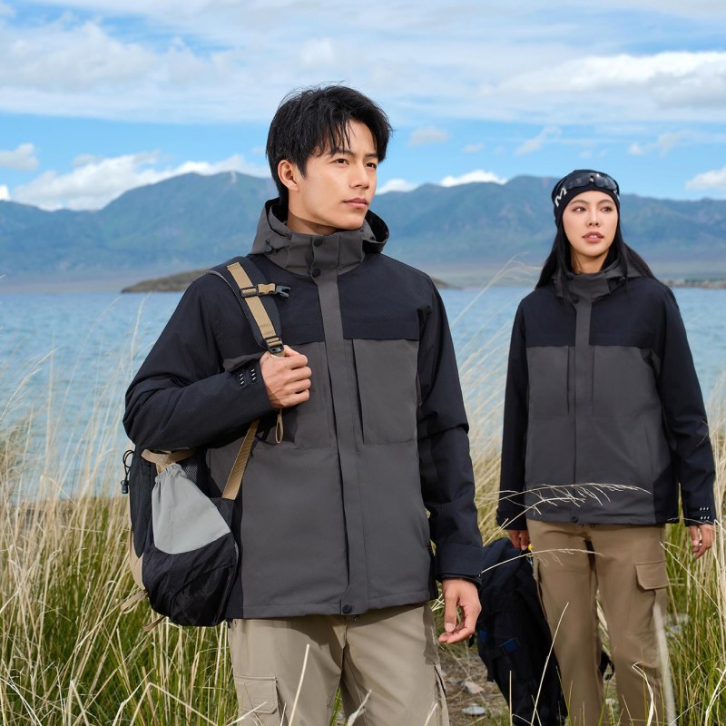锦丹 肇|庆 冲锋衣批发 防水保暖登山服 源头厂家