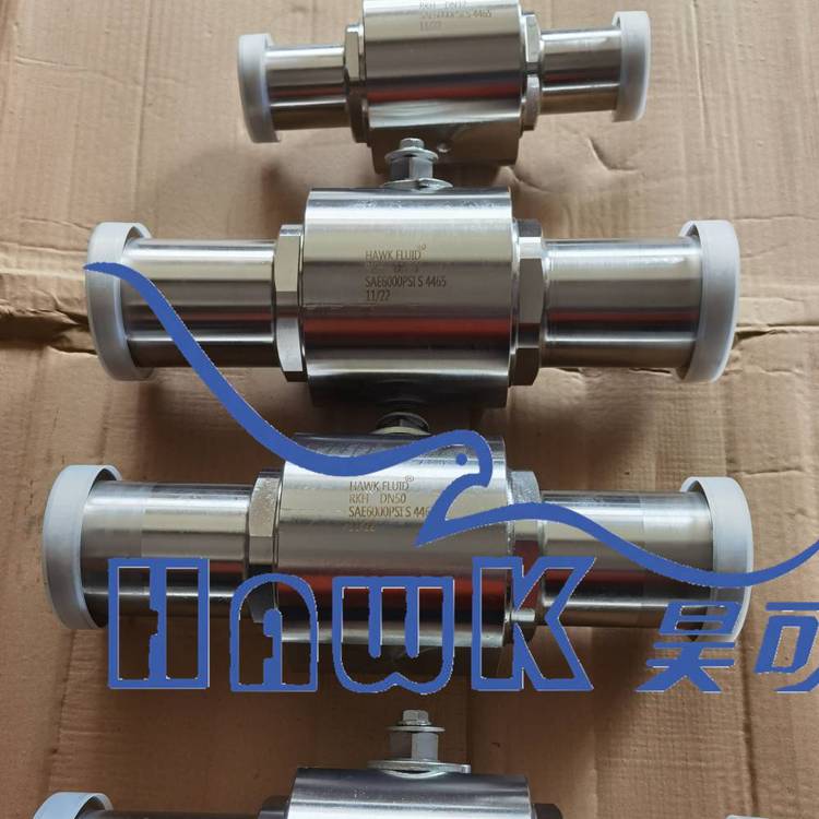 不锈钢法兰球阀 直通高压液压手动大口径油路开关阀 KHB-SAE