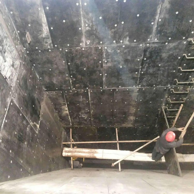 超高分子量聚乙烯煤仓衬板 阻燃料仓内衬板 HDPE防撞板 可现场施工