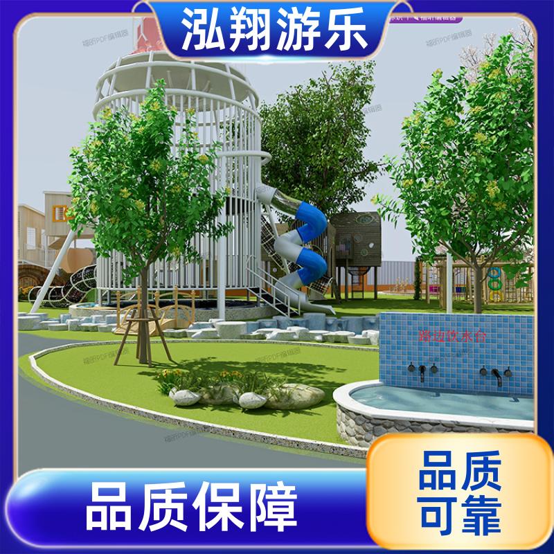 无动力大型组合滑梯 景区创意娱乐设施 按需定制 厂家供应