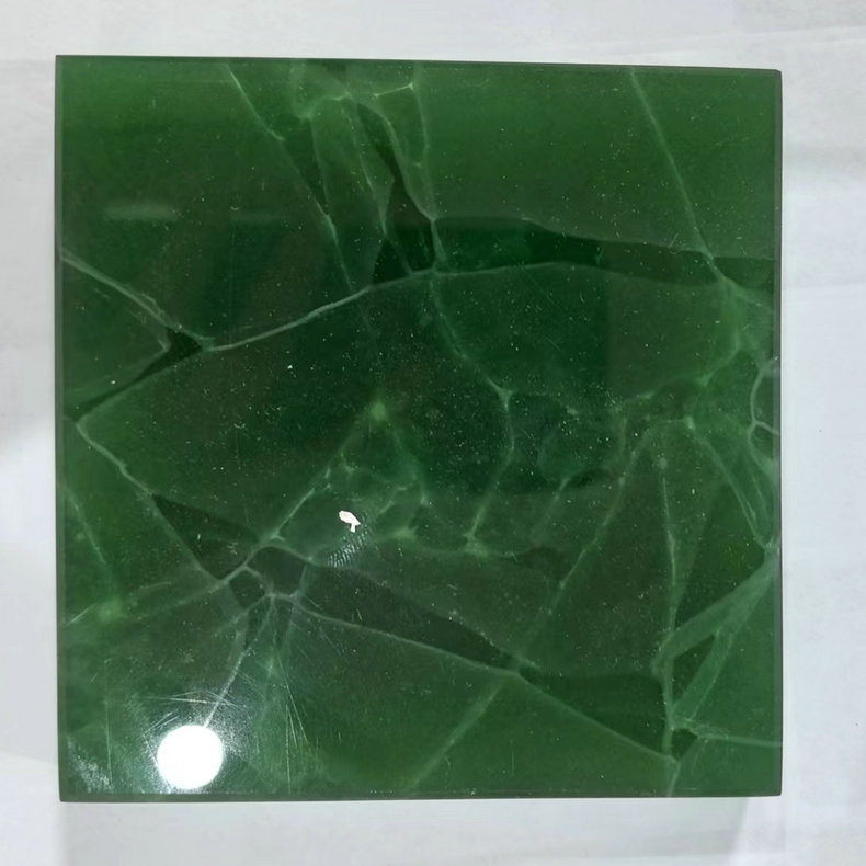 琪艺 艺术玻璃 玉石背景墙玻璃 玄关屏风隔断装饰 款式多样