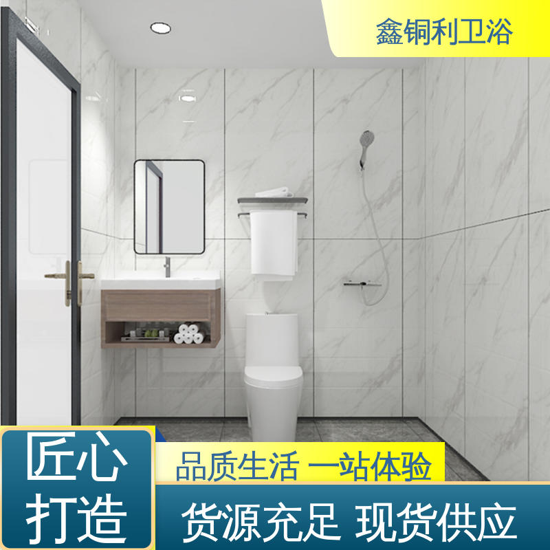 鑫铜利厂家 带马桶洗手盆 装配式整体卫生间 干湿分离 货源充足
