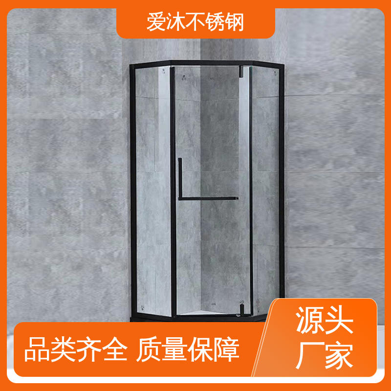 爱沐 左右推拉门 淋浴房 卫生间浴屏 可按需定制