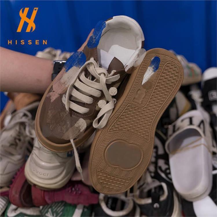 中国外贸工厂批发高品质A级 二手品牌女鞋used branded shoes mix