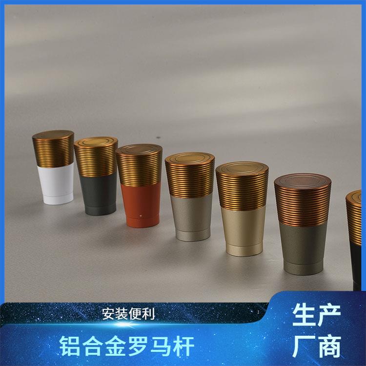 骏派商业场所加厚罗马杆窗帘杆配件非标定制实体厂家