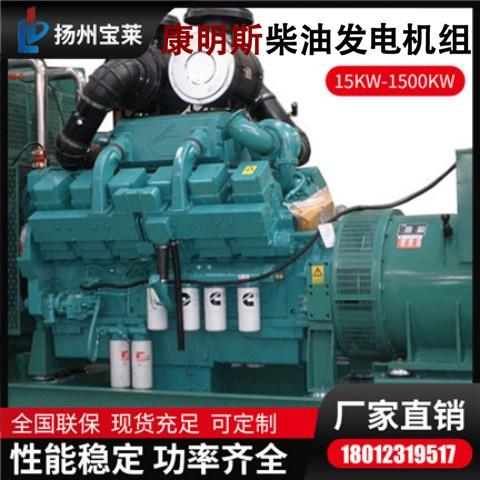 供应康明斯静音300/400/500kw柴油发电机 养殖场应急备用发电设备
