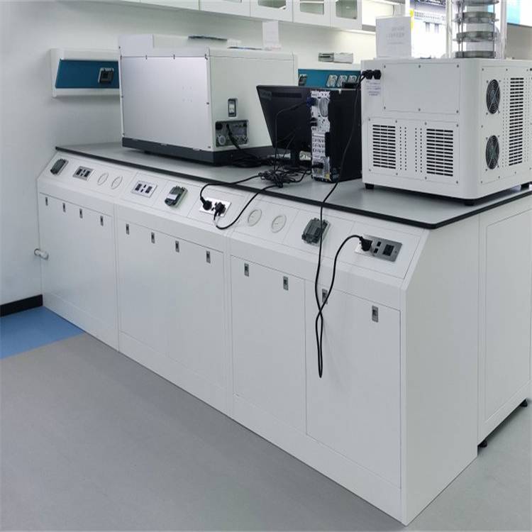 LUMI 实验室生物实验台全钢仪器台 耐酸碱实验家具