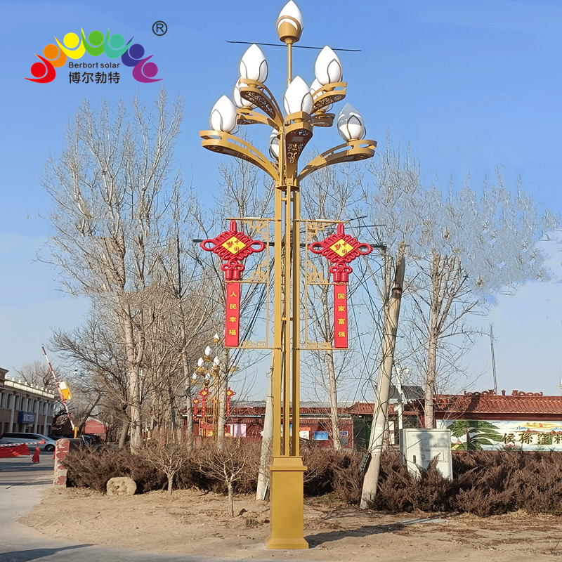 博尔勃特led中国结景观灯投光灯市政道路照明中华灯玉兰灯厂家