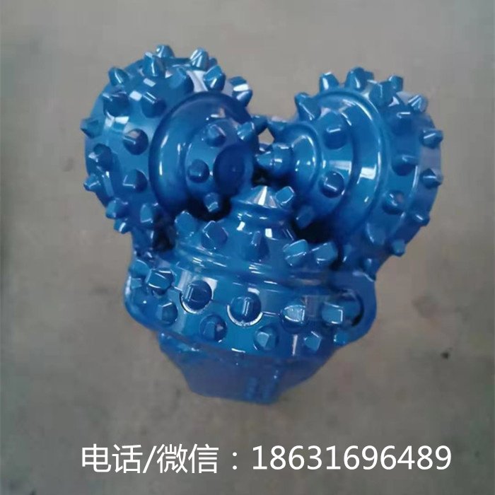 江钻IADC537三牙轮钻头 中硬地层适用镶齿牙轮 金属密封轴承